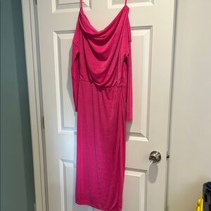 Elegant Pink Women's Dress